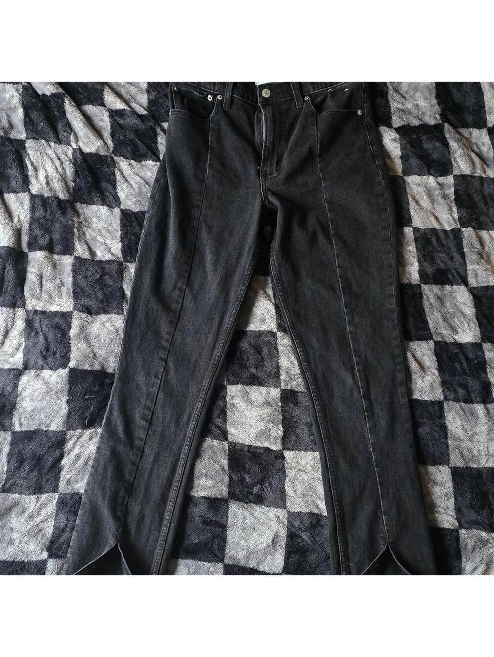Abercrombie & Fitch The Skinny High Rise Black Jeans Size 6L - Picture 1 of 3